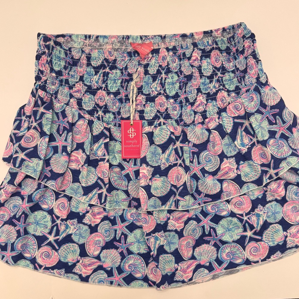 Simply Southern Shell-Bee Skirt
